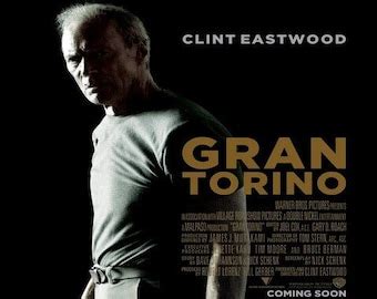 Gran Torino Movie Poster - Etsy