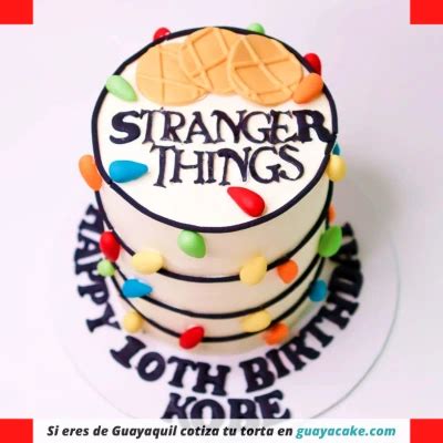 Aqui Descubre Las Tortas De Stranger Things M S Populares