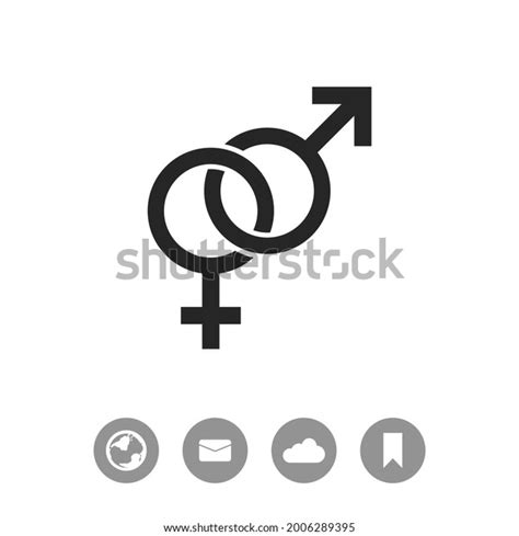 Male Female Sex Symbol Stock Vector Royalty Free 2006289395