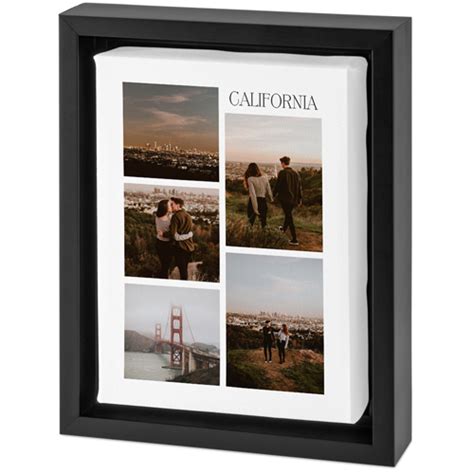 Minimalist Gallery Of Five Tabletop Framed Canvas Print By Shutterfly