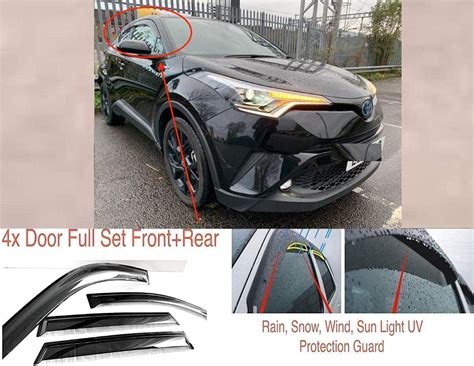 Buy Ac Wow X Wind Deflectors Compatible With Toyota C Hr