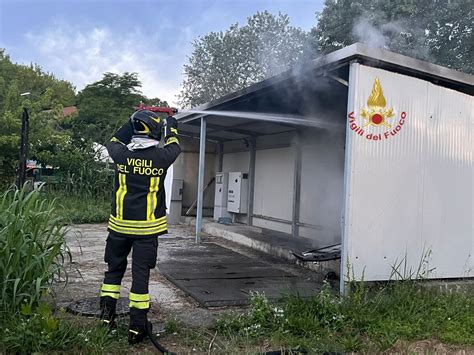 Incendio Quadro Elettrico Lungomare Montesilvano