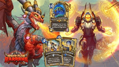 Libram Paladin Heal Overloaded Hearthstone Forged In The Barrens