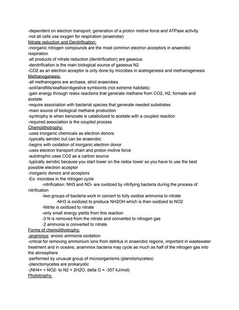 Solution Bio 252 Exam 2 Review Sheet Studypool