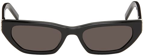 Black Sl M Sunglasses By Saint Laurent On Sale