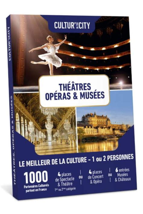 Coffret Cultur In The City Les Meilleures Sorties Culturelles En