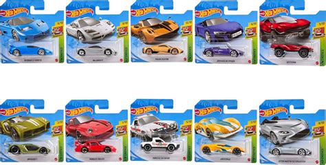 Hot Wheels Cast Basics Mini Collection Boundle Paquete de Vehículos de Juguete para
