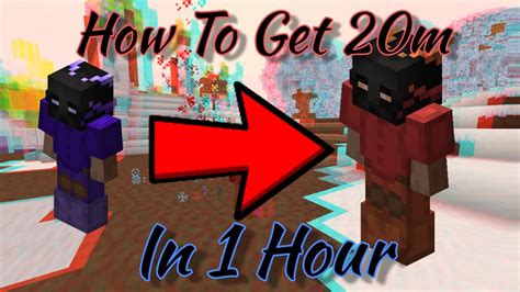 How To Make Million Coins Per Hour Hypixel Skyblock Youtube