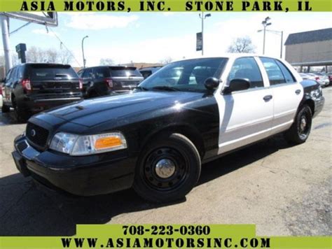 2011 Ford Crown Victoria P71 Police Interceptor 112897 Miles Black