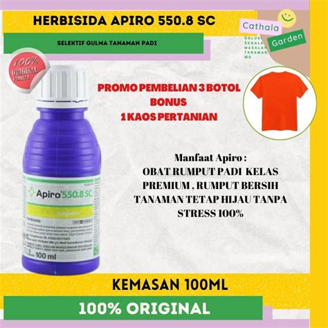 Jual Herbisida Apiro Sc Kemasan Ml Shopee Indonesia