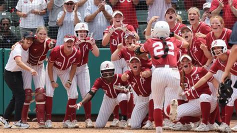 Game Times Announced For Alabama Softball Ncaa Super Regional In