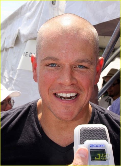 Matt Damon Buzzcut