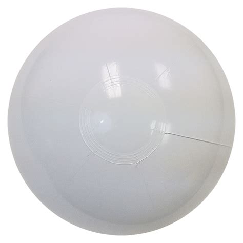 Largest Selection Of Beach Balls 12 Solid White Beach Ball