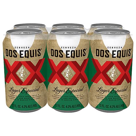 Dos Equis Lager Especial Beer Oz Cans Beer Superlo Foods