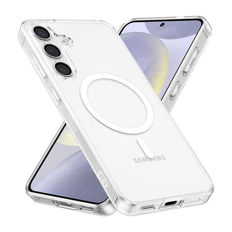 Samsung S24 Transparent MagSafe Compatible Case - CaseCandy