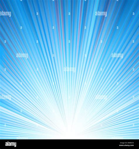 Blue Color Design With A Burst Eps 8 Stock Vector Image And Art Alamy