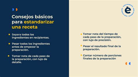 Guía definitiva para aprender a estandarizar una receta Taste