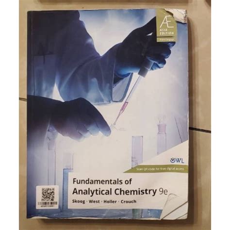 Fundamentals Of Analytical Chemistry E