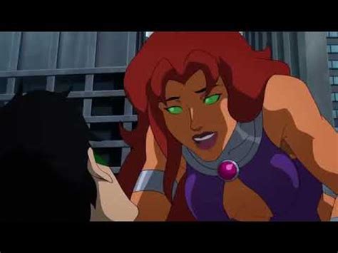 Nightwing Starfire First Meet And First Kiss Teen Titans The Judas