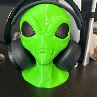 Alien Headphone Stand Fantasy Headset Holder Gaming Accessories Office ...