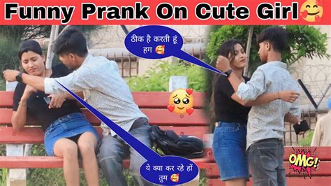 मेरा बैग तो लेने दो 🥰 Romantic Prank On Strangers Girls 🥰 Kartik Pranktv Youtube