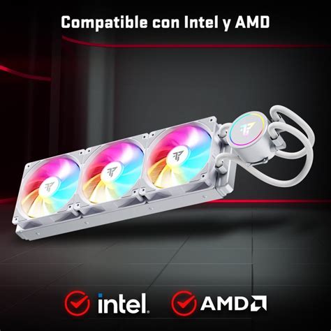 Tempest Liquid Cooler Rgb Kit De Refrigeraci N L Quida Blanco