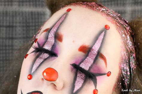 Halloween Clown Makeup Tutorial Look By Mari