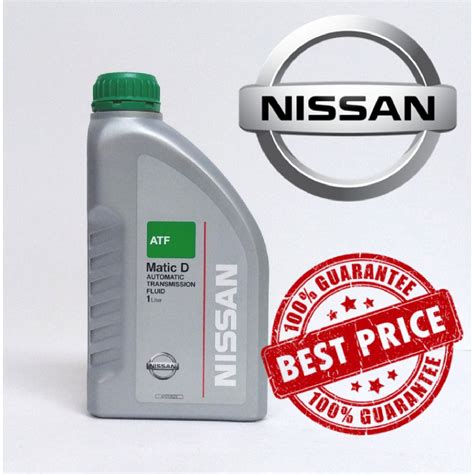 Nissan Matic D Automatic Transmission Fluid Atf 1 Litre Shopee Malaysia