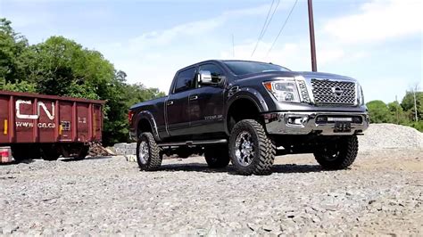 2016 Nissan Titan Xd 6 Inch Suspension Lift Kit By Rough Country Youtube