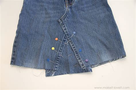 Turns Jeans Into Skirts How To Make Diy Skirts Out Of Denim Turn