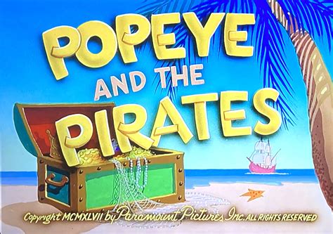 Popeye And The Pirates 1947