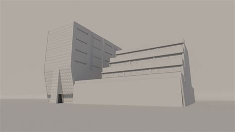 3D Commercial Building model - TurboSquid 1723912