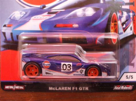 Hot Wheels Car Culture Gulf 5 5 Mclaren F1 Gtr Envío gratis