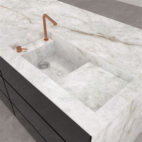 Neolith Himalaya Crystal Martina Sink Oasink Integrated Sinks