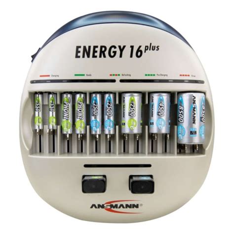 Ansmann Energy 16 Plus Battery Charger Official Stockists