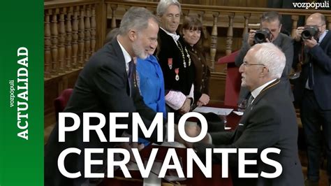 Luis Mateo D Ez Recibe El Premio Cervantes Mis Personajes Me Salvan A