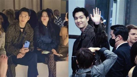 Lee Min Ho And Song Hye Kyo Close Together Appeared Radiantly At Fendi