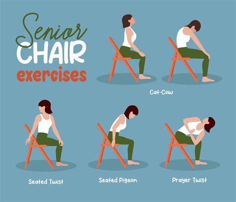 Chair Exercises For Seniors Free Pdf Printables Printablee