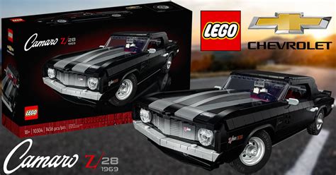 Brickfinder - LEGO CHEVROLET Camaro Z28 10304 First Look!