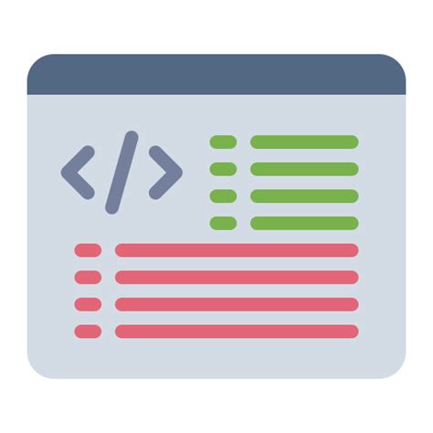 code generic flat icon