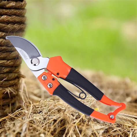 Heavy Duty Garden Bypass Pruning Shear Tree Trimmers Secateur Hand Pruner Stainless Steel Blades