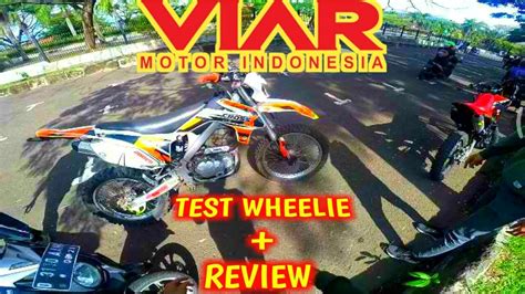 REVIEW VIAR CROSS X 200ES TEST RIDE WHEELIE YouTube