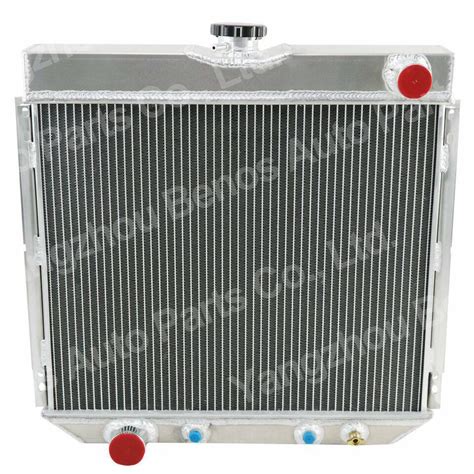 Row Aluminum Radiator For Ford Mustang Fairlane Falcon Cougar V