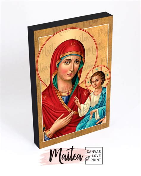 Virgen María Maitea Canvas