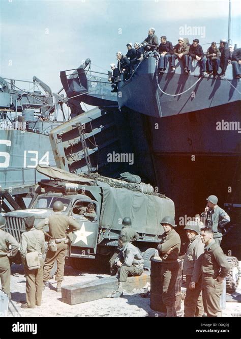 Operation Overlord Navy Landing Crafts Ship Southern England