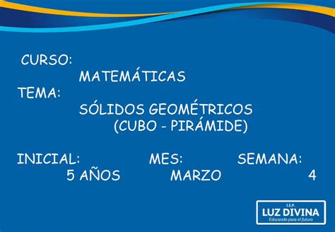 Pdf Curso Matem Ticas Tema S Lidos Geom Tricos Cubo Pdfslide Net