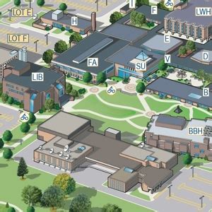 Des Moines University Campus Map - Mapformation