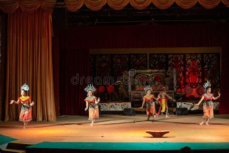 Performance Of Traditional Culture Sarawak Cultural Village Editorial