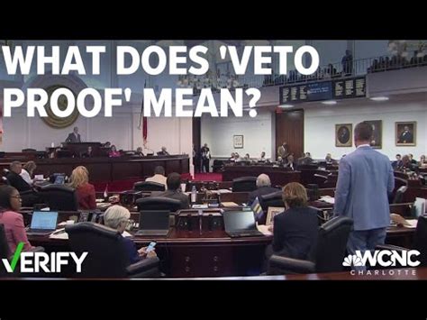 Explaining Vetoes And Overrides In The NC General Assembly YouTube