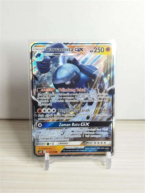 Jual Kartu Pokemon Tcg Indonesia Carracosta Gx Rr Di Seller Syllogiid